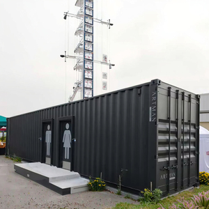 Public Mobile Eco-Friendly Ablution Cabin