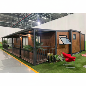 High Quality 20ft 30ft 40ft Container Expandable Prefab Granny Flat Mobile Home Casa Contenedor Steel Frame Hotel Workshop
