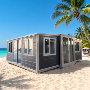 Mobile Tiny House 3 4 Bedroom Prefabricated Homes 20ft 40ft Luxury Expandable Container Cabin