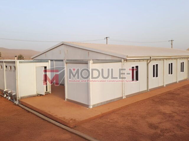 Modular Office and Accommodation Complex in Mali Mining Site