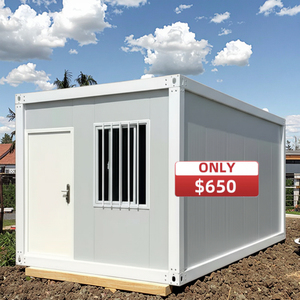 Prefab Office 20ft Portable Mobile Shipping Tiny Home Movable Casa Modular Prefabricated Maison Conteneur Container House