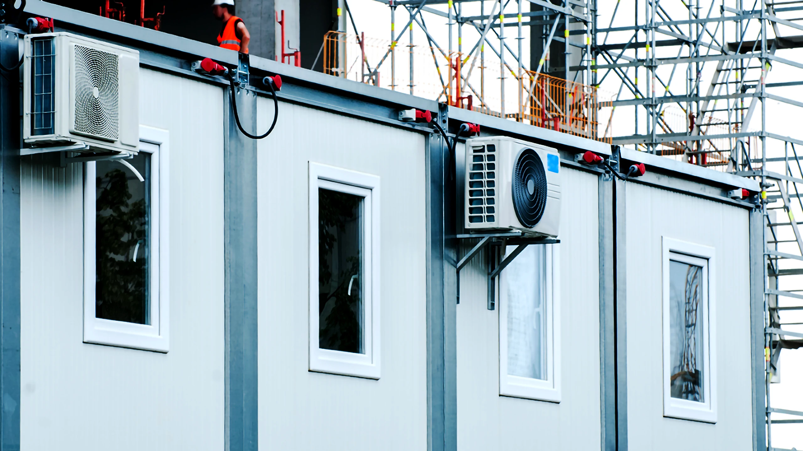 Flat Pack Modular Containers for Site Office and Accommodation