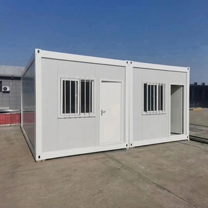 Insulated Flat Pack Container House Prefabricated Site Dormitory Mining Camp