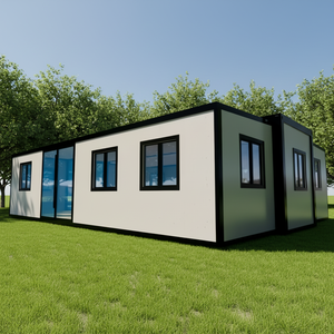 Prefab Modular Expandable Container House 2-3 Bedrooms Outdoor 20ft 40ft Portable Temporary Tiny House