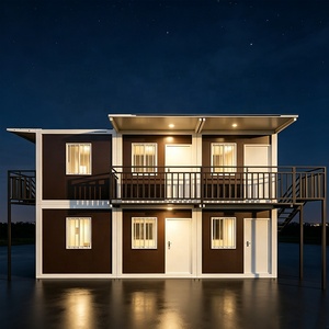 20FT 2-Story Thermal Flat Pack Container House Fast Installation