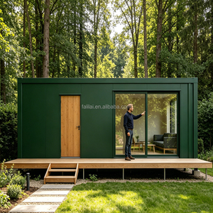 OEM Prefab Tiny Garage House Single Story 20ft Detachable Flat Pack Container Home